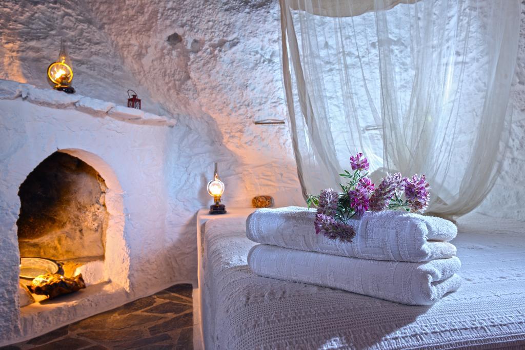 Aspros Potamos Aparthotel Makrýgialos Стая снимка