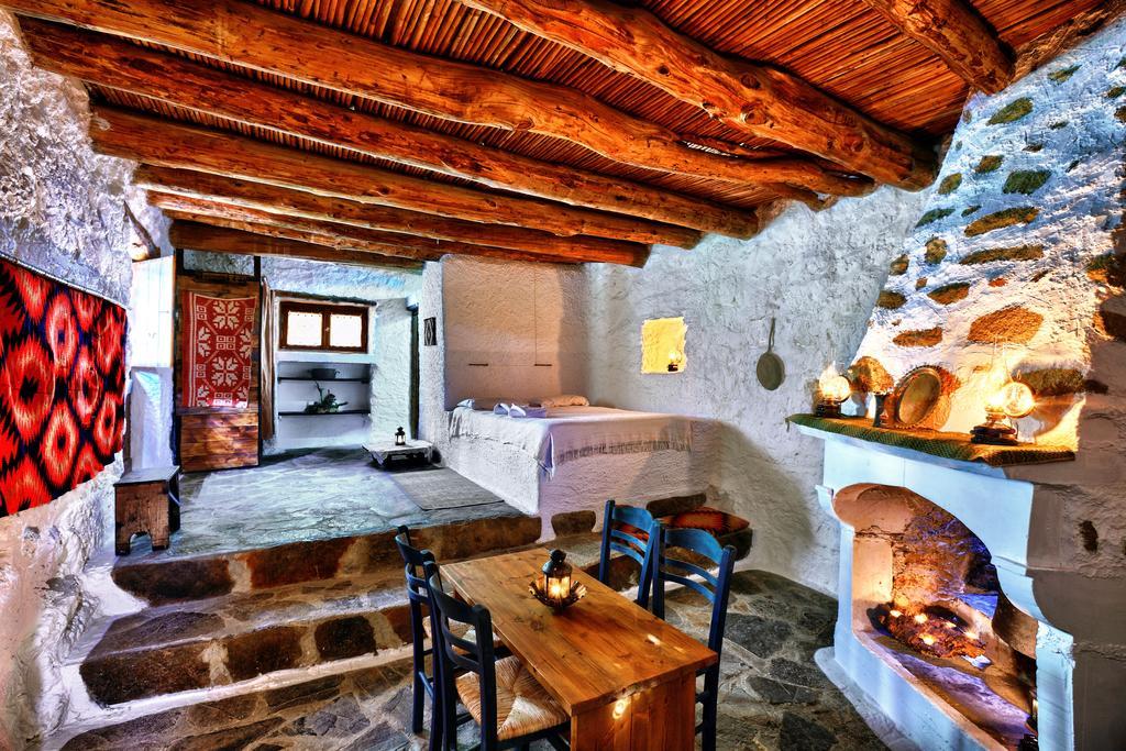 Aspros Potamos Aparthotel Makrýgialos Стая снимка