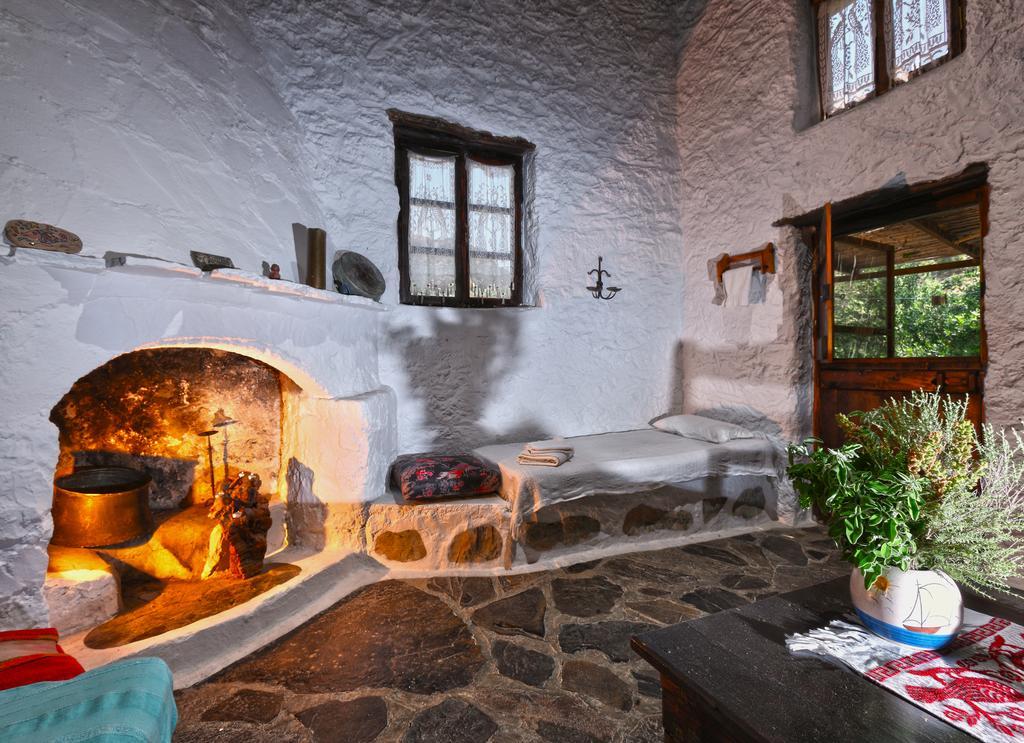 Aspros Potamos Aparthotel Makrýgialos Стая снимка