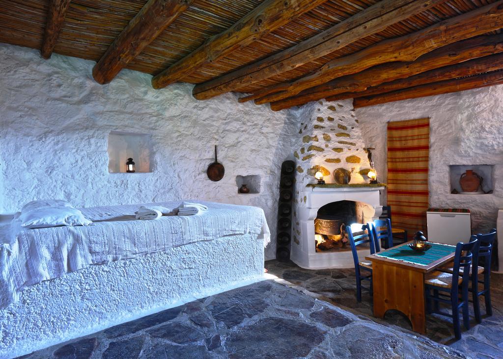 Aspros Potamos Aparthotel Makrýgialos Стая снимка