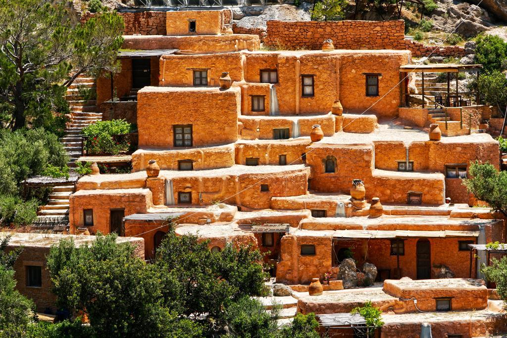 Aspros Potamos Aparthotel Makrýgialos Екстериор снимка